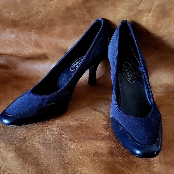 Joan & David Shoes - **Removing 6/30**Joan & David Vegan Leather and Fabric Pumps
